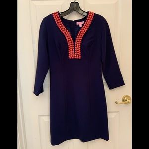 Lilly Pulitzer shift  dress gorgeous
